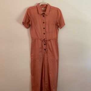 Madewell Crop Wide Leg Jumpsuit